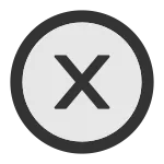 Close Circle SVG Icon